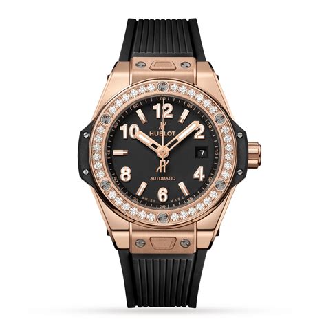 hublot ladies diamond watch|hublot women's diamond watch.